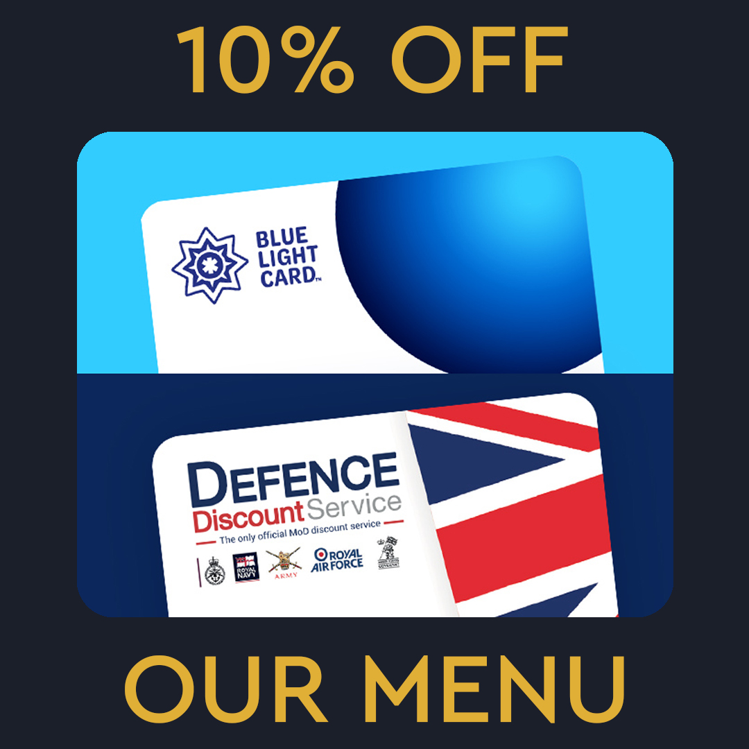 Blue Light & Defence Discount are live…